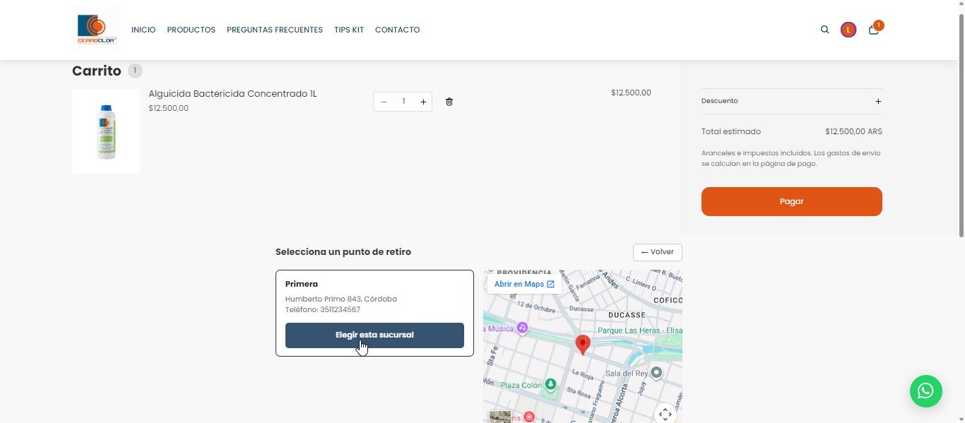 Shopify Sucursales